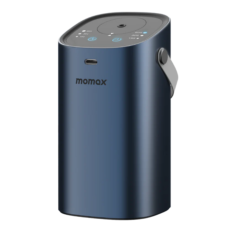 Momax RELAXAIRE Portable Aroma Diffuser - Gray (CR9E)-smartzonekw