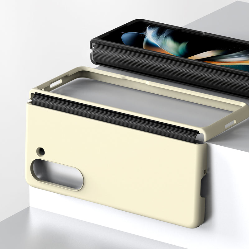 Araree Aero Flex Case For Samsung Galaxy Z Fold 5- Cream - Smartzonekw