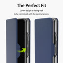 Araree Bonnet Diary Flip Case For Samsung Galaxy Z Fold 5- Ash Blue - Smartzonekw