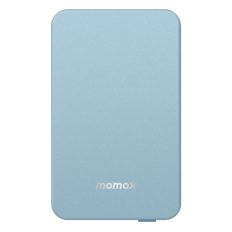 Momax Q.MAG POWER 6 Magnetic Wireless Battery Pack 5000mAh - Blue (IP106B)-smartzonekw