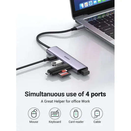 UGREEN 4 in 1 USB C Hub-smartzonekw