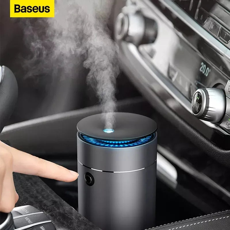 1pc Smart Car Air Freshener Humidifier & Purifier With Auto-Swing