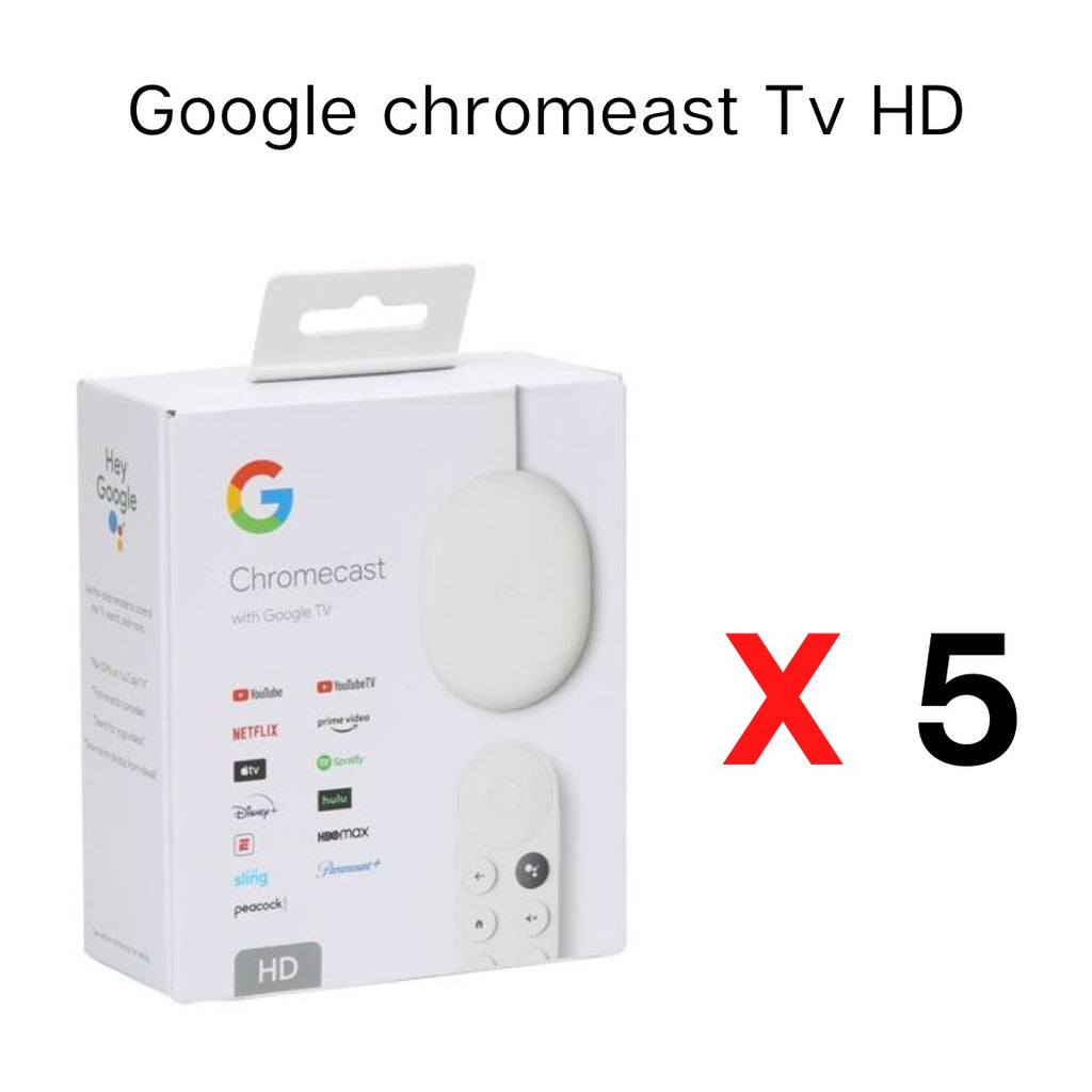Google Chromecast with Google TV (HD) (Snow)
