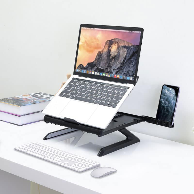 Tronsmart D07 Foldable Laptop Stand – Black-smartzonekw