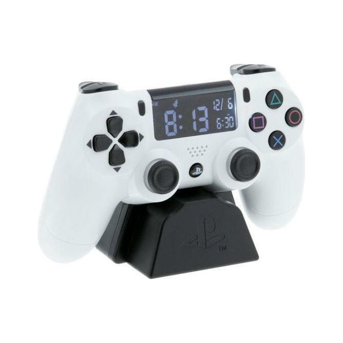 Paladone Playstation White Controller Alarm Clock