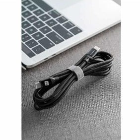 Momax Go Link Type-C to Type-C PD Cable 2M - Black (DC20D) - smartzonekw