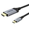Choetech HDMI to USB C Nylon Braided 1.8M ( CH0021-BK ) - smartzonekw