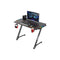 Twisted Minds Z Shaped Gaming Desk Carbon Fiber Texture - RGB-smartzonekw