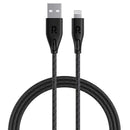 RAVPower  RP-CB1026 USB A to Lightning Cable 1.2m - Black-smartzonekw