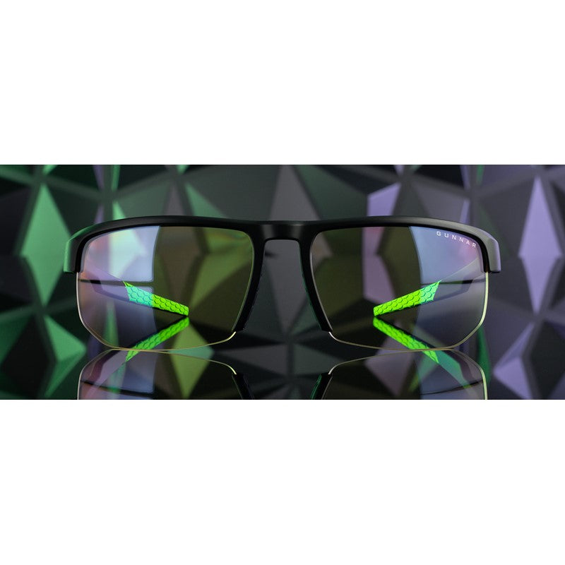 Gunnar Torpedo-X Razer Edition Gaming Glasses (Onyx Frame, Amber Lens Tint) - Smartzonekw