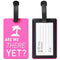 Luggage Tag - Are We There Yet?-smartzonekw