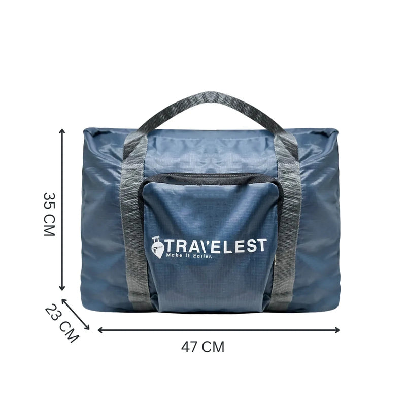 Travelest Foldable Travel Duffel Bag - Navy-smartzonekw