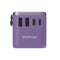 Momax 1-World 65W GaN AC Travel Adaptor - Deep Purple (UA8U)-smartzonekw