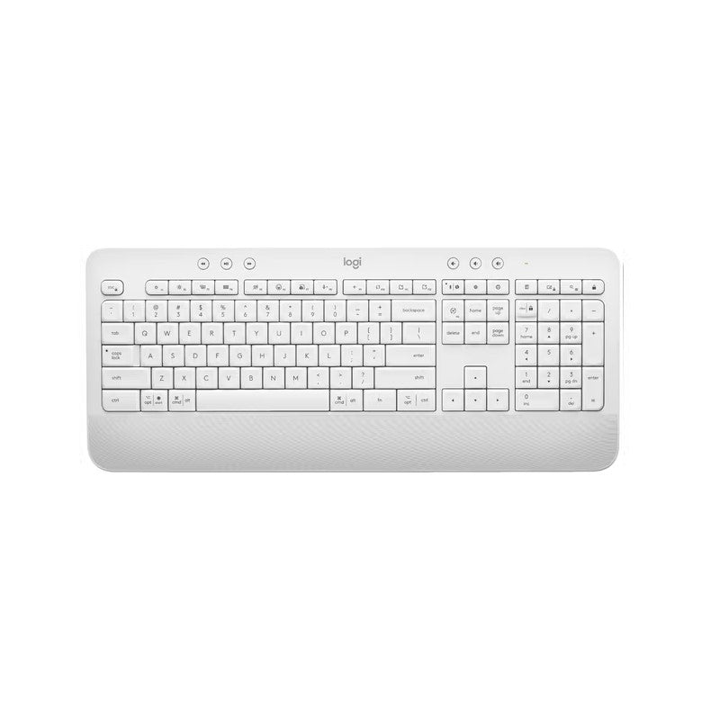 Logitech K650 SIGNATURE Bluetooth Keyboard - Off White - Arb-smartzonekw