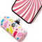 Iwalk Link Me Pro Fast Charge 4800 Mah Pocket Battery with Battery Display for iPhone - Pink Bubble Pattern-smartzonekw