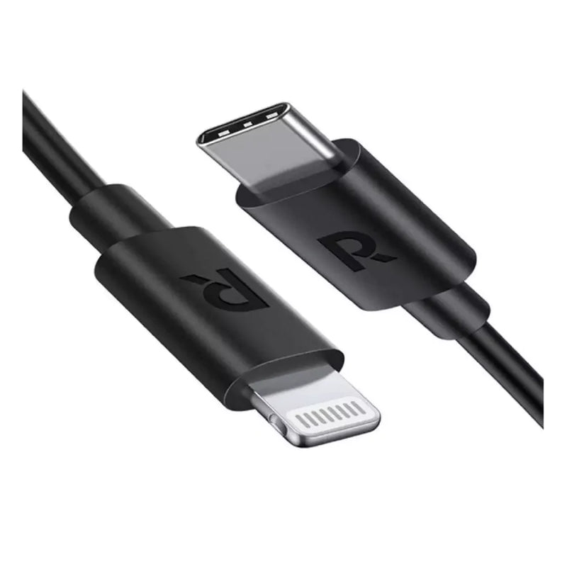 RAVPower RP-CB1034 Type C To Lightning Cable Global Version TPE 3m - Black-smartzonekw