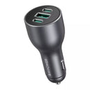 RAVPower RP-VC1011 - 100W 3-Port Global Car Charger - Gray-smartzonekw