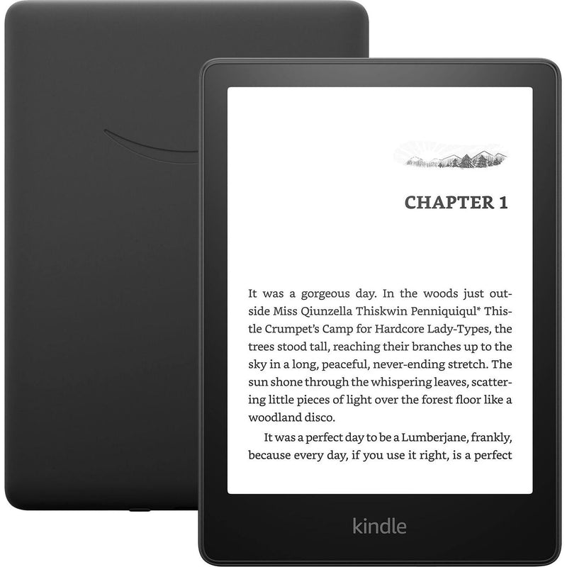 Amazon Kindle Paperwhite  16GB, 2022 (6.8" display and adjustable warm light) - Black-smartzxonekw
