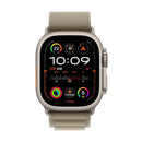 Apple Watch Ultra 2 GPS + Cellular, 49mm Titanium Case with Olive Alpine Loop-smartzonekw