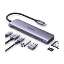 UGREEN 7-in-1 USB-C Hub (100W PD, 4K@30Hz HDMI)-smartzonekw