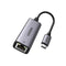 UGREEN USB Type C to 10/100/1000M Ethernet Adapter - Space Gray-smartzonekw