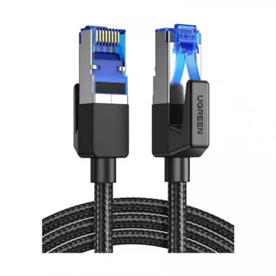 UGREEN Cat8 Pure Copper Ethernet Cable Braided 10M - Black-smartzonekwUGREEN Cat8 Pure Copper Ethernet Cable Braided 15M - Black-smartzonekw