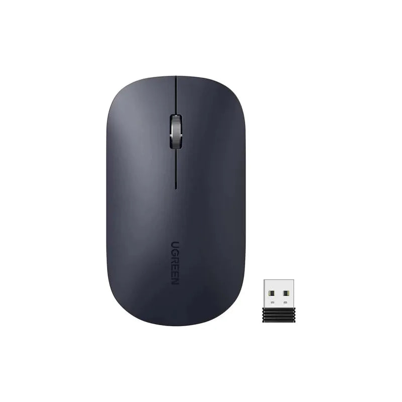 UGREEN Portable Wireless Mouse - Black-smartzonekw
