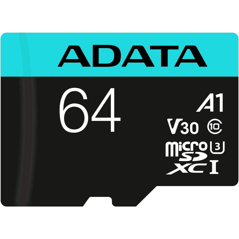 ADATA Premier Pro microSDXC/SDHC UHS-I U3 Class 10(V30S) - 64GB MicroSD Card-smartzonekw