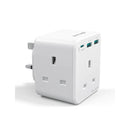 RAVPower RP-PC1037 PD 20W Wall Charger White UK Version with 3 AC Plug-smartzonekw