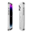 Itskins Hybrid Clear Case Compatible with Magsafe for iPhone 15 Pro Max - Transparent-smartzonekw