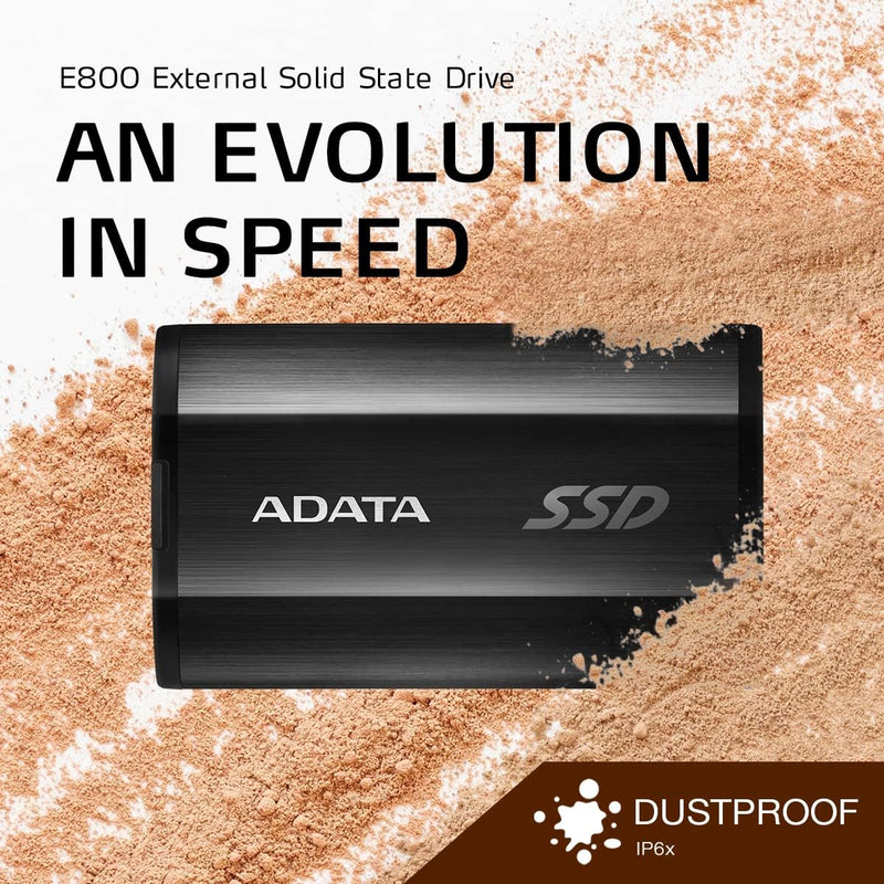 ADATA SE800 512GB (ASE800-512GU32G2-CBK) -  Black-smartzonekw