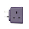 Momax ONEPLUG PD20W 2A1C 3 Outlet Strip - Purple (US8UKU)-smartzonekw