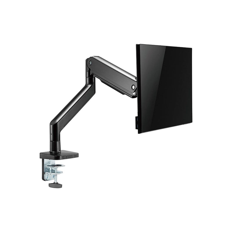 Twisted Minds Single Monitor Mechanical Spring Monitor Arm - Black (Fit Screen Size 17" - 45")-smartzonekw