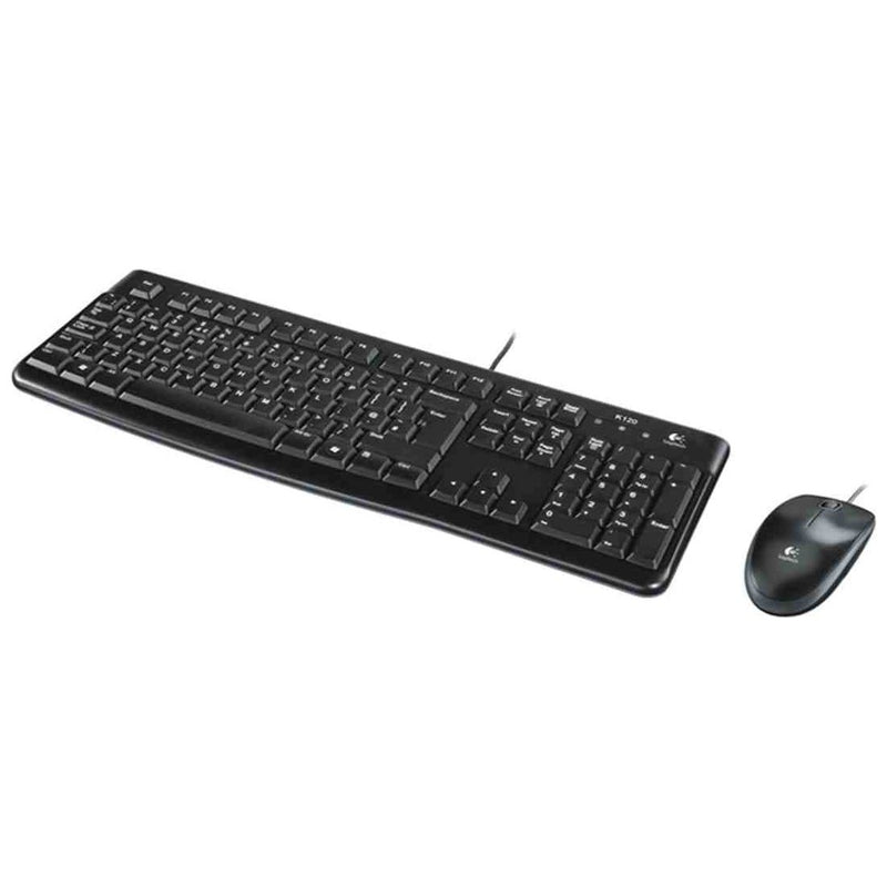 Logitech Wired Keyboard & Mouse MK120-smartzonekw