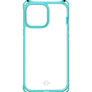 Itskins Hybrid Sling Case for iPhone 13 Pro Max - Light Blue and Transparent-smartzonekw