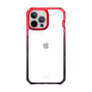 Itskins Supreme Prism Series Cover for iPhone 13 Pro Max (6.7) - Coral and Black-smartzonekw