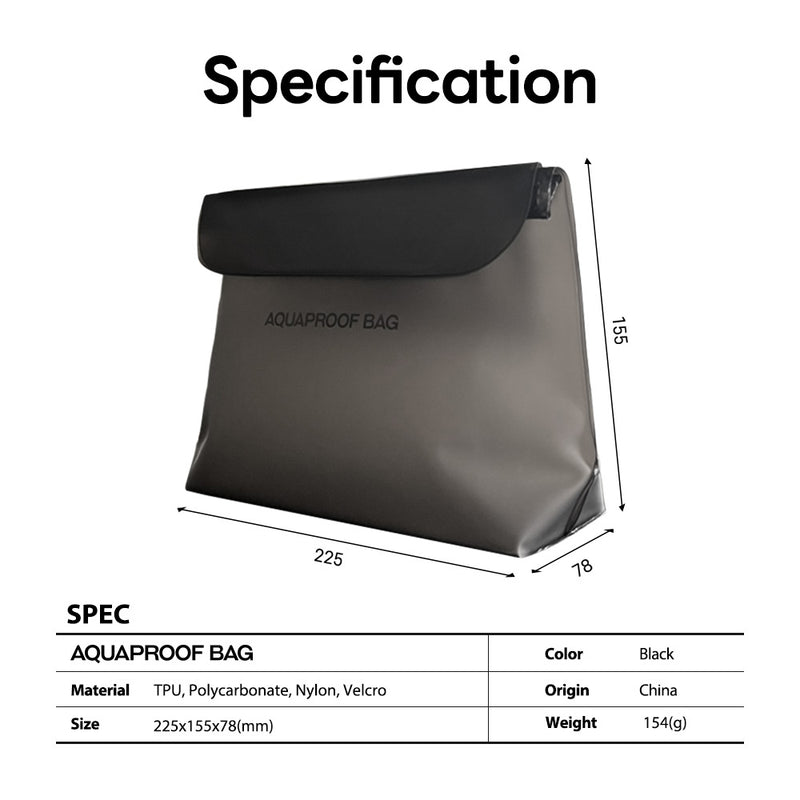 Araree Aquaproof Bag - Black - Smartzonekw