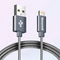 Honeywell Apple Lightning Sync & Charge Cable 1.2 M (Braided) - Gray-smartzonekw