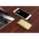 Iwalk Duo 3000 mAh Ultra Slim Battery Pack Built In Lightning & Micro USB Cable - Gold-smartzonekw