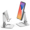 Araree Ergo Stand Mini Aluminium Angle Adjustable Stand For Iphone, Tablet, Ipad - Sliver - Smartzonekw