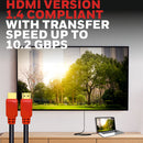 Honeywell HIGH SPEED HDMI 1.4 Cable with Ethernet 3M-smartzonekw