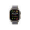 Apple Watch Ultra 2 GPS + Cellular, 49mm Titanium Case with Green and Gray Trail Loop-smartzonekw