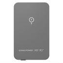 Momax Q.Mag Power7 Magnetic Wireless Battery Pack 10000mAh - Space Grey (IP107E)-smartzonekw