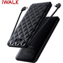 Iwalk Trio 2 10000 Mah With In-Built Cables - Black-smartzonekw