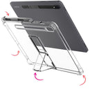 Araree Flexield SP Case with S Pen Holder for Samsung Tab S8/S7 - Clear-smartzonekw