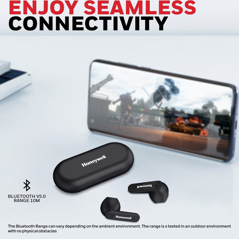 Honeywell Suono P2000 Truly Wireless Earbuds – Grey-smartzonekw