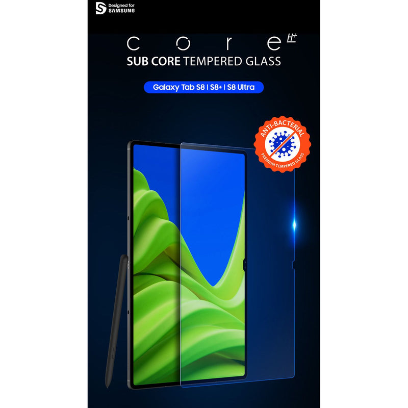 Araree Sub Core Glass for Samsung Tab S8 Plus - Clear-smartzonekw