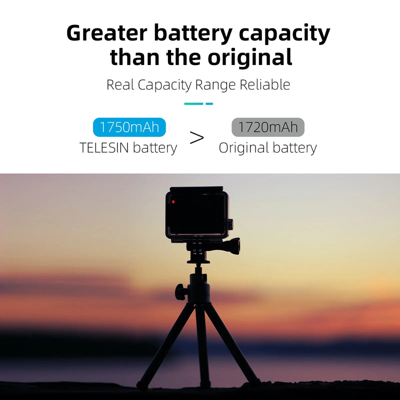 TELESIN Charging Battery for GoPro 9/10/11-smartzonekw