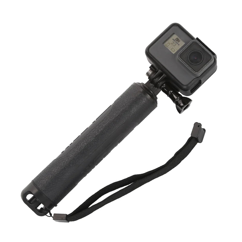TELESIN 3-Way Waterproof Selfie Stick with Floating Hand Grip for Action Cameras-smartzonekw