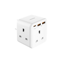 Momax ONEPLUG PD20W 2A1C 3 Outlet Strip - White (US8UKW)-smartzonekw